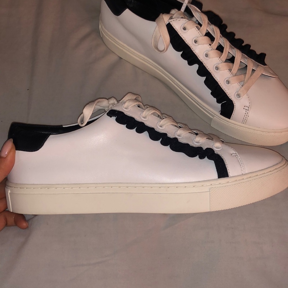 Tory Sport Womens Sport Ruffle Sneakers